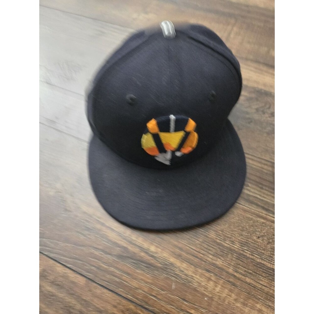Las Vegas Aviators New Era 59FIFTY Fitted Hat Size 6 7/8 Navy MiLB Baseball Cap